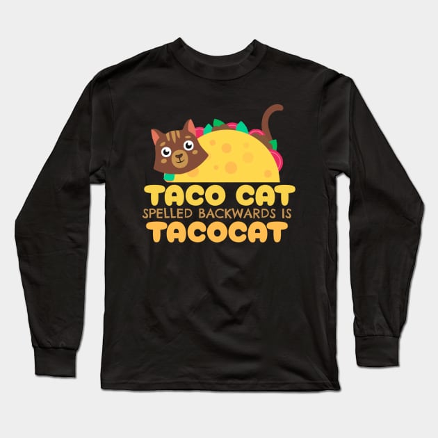 Tacocat - Taco Cat Long Sleeve T-Shirt by erythroxian-merch